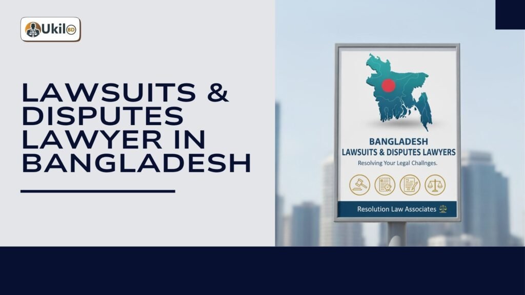 Lawsuits & Disputes Lawyer in Bangladesh