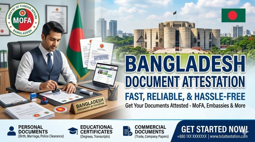 Bangladesh Document Attestation image