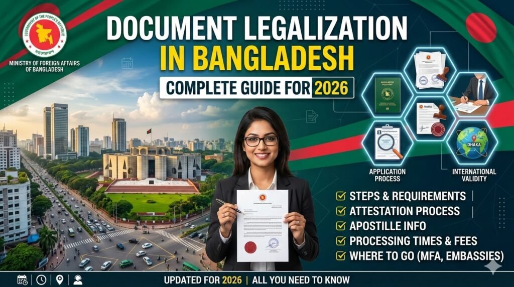 Document Legalization in Bangladesh: Complete Guide for 2026 image