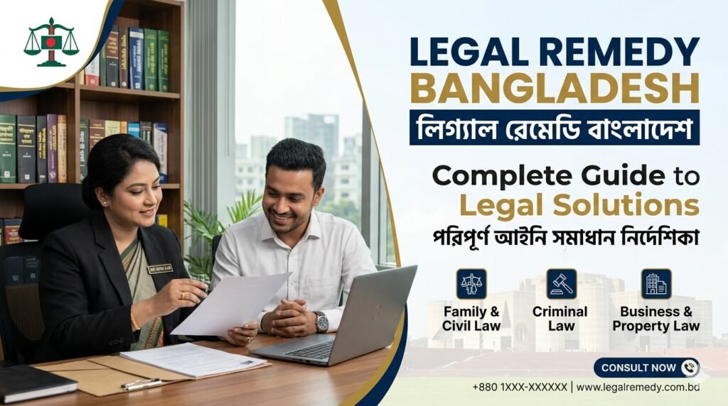 Legal Remedy Bangladesh: Complete Guide to Legal Solutions image
