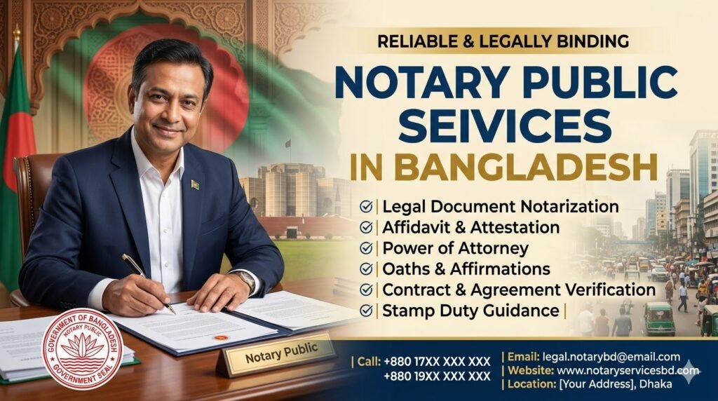 Notary Public Services in Bangladesh image