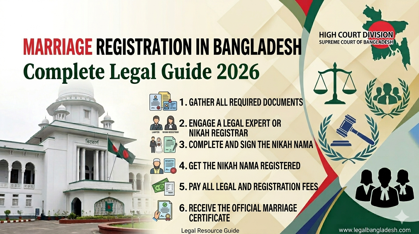 Marriage Registration in Bangladesh Complete Legal Guide 2026 image