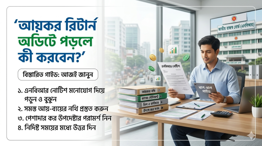 আয়কর রিটার্ন অডিটে পড়লে কী করবেন (Complete Guide 2026) IMAGE