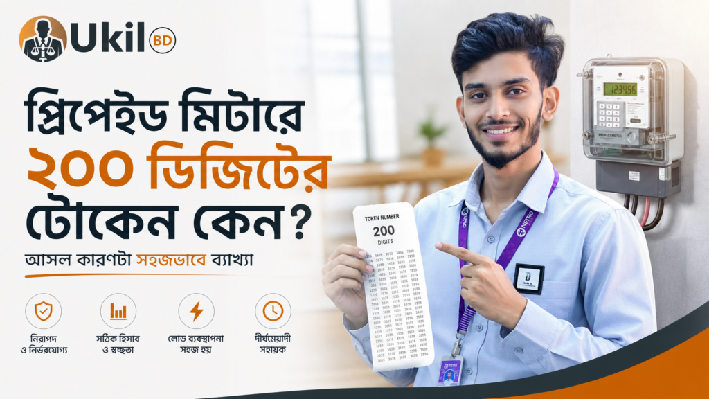 প্রিপেইড মিটারে ২০০ ডিজিট টোকেন কেন দেখা যাচ্ছে? (DESCO/DPDC নতুন সিস্টেম ব্যাখ্যা) IMAGE