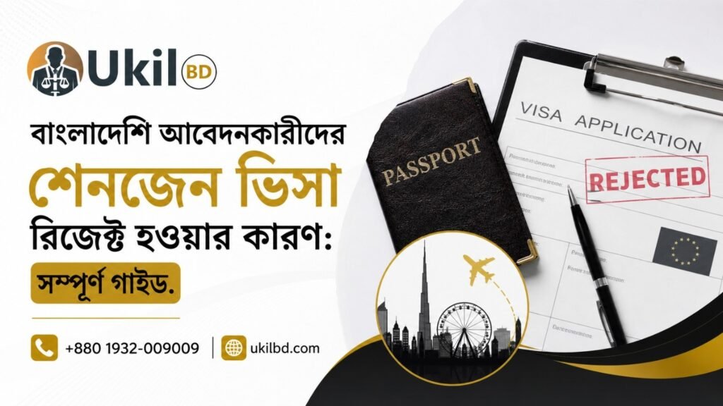 বাংলাদেশি আবেদনকারীদের শেনজেন ভিসা রিজেক্ট হওয়ার কারণ image