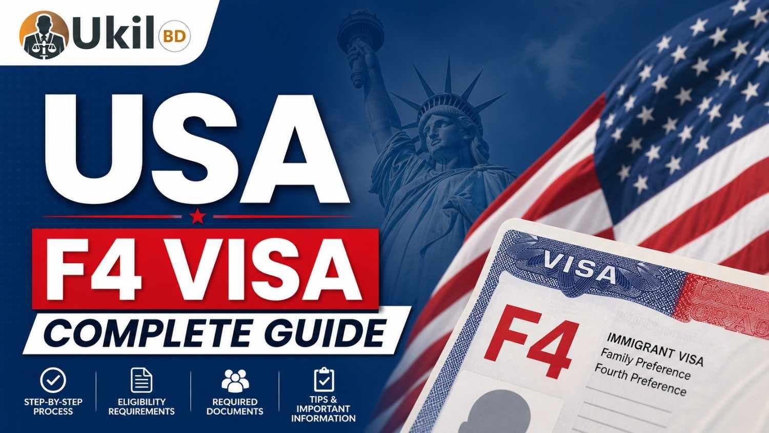 USA F4 Visa Complete Guide image